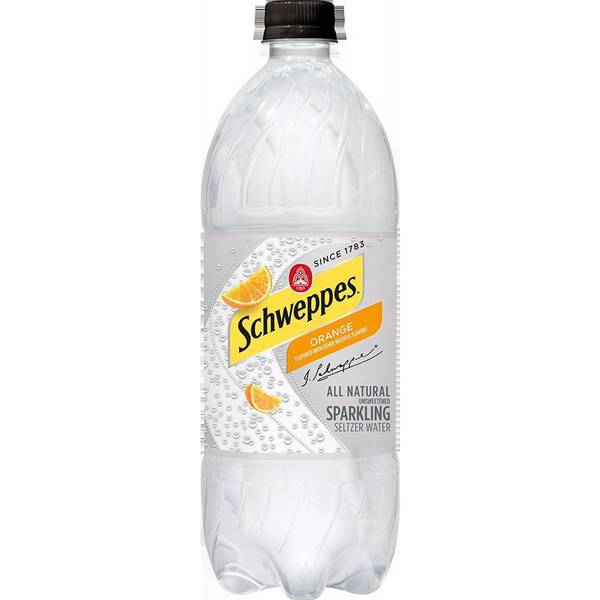 Schweppes Orange Sparkling Water Image Of Schweppes Orange Sparkling Water SKU: 137741