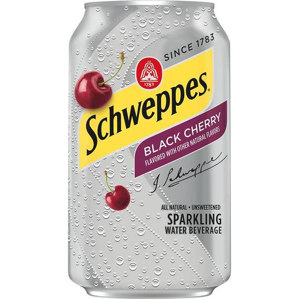 Schweppes Black Cherry Sparkling Water (2/12 Packs) Image Of Schweppes Black Cherry Sparkling Water (2/12 Packs) SKU: 152390