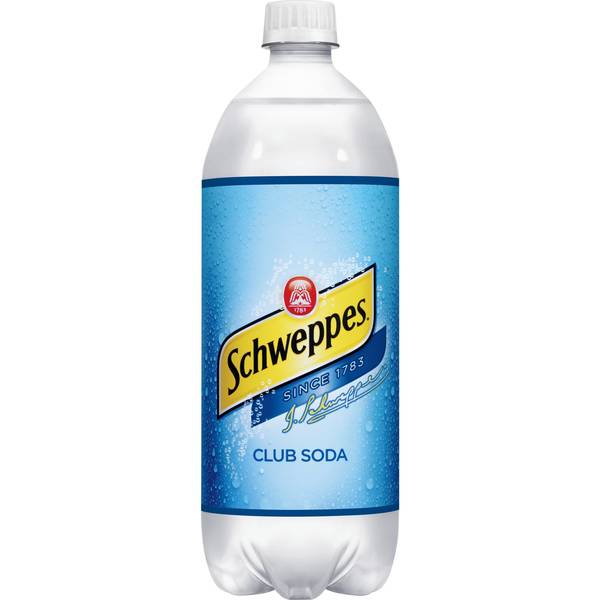 Schweppes Club Soda Image Of Schweppes Club Soda SKU: 32159