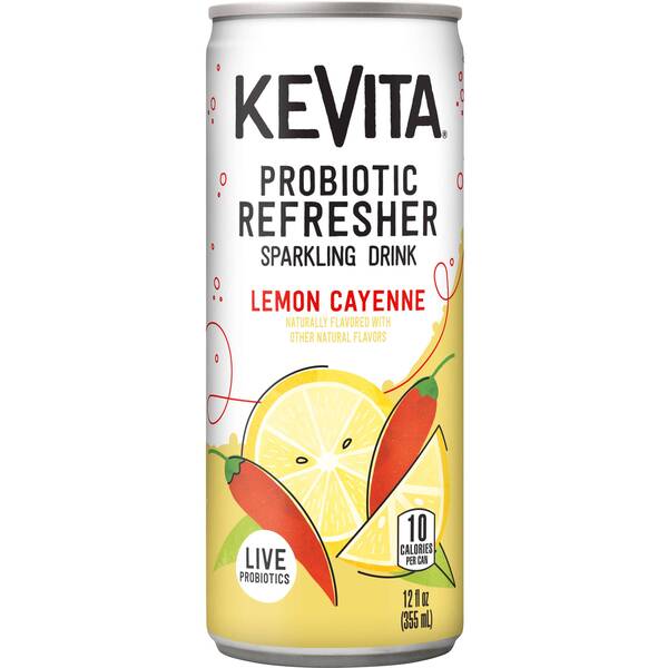 KeVita Probiotic Refresher Sparkling Lemon Cayenne | JUICES KeVita Probiotic Refresher Sparkling Lemon Cayenne | JUICES