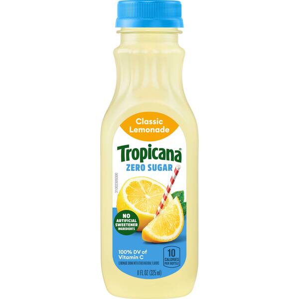 Tropicana Lemonade Zero Sugar Image Of Tropicana Lemonade Zero Sugar SKU: 325679