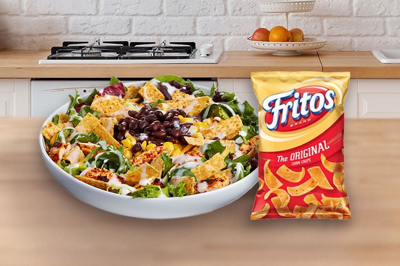 Fajita Chicken Salad decoration image