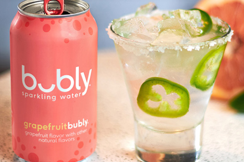 bubly picante paloma decoration image