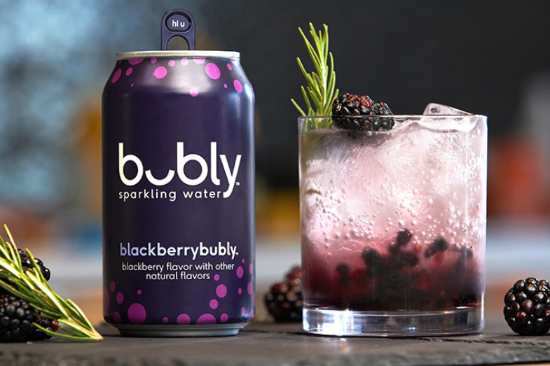 bubly blackberry smash decoration image